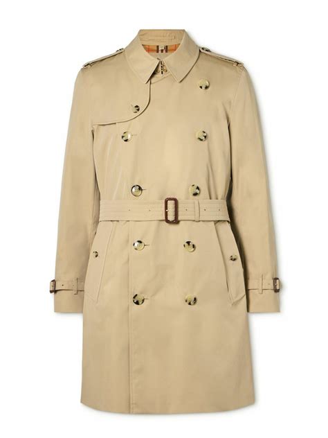 burberry kensington cotton-gabardine trench coat|trench coat Burberry original.